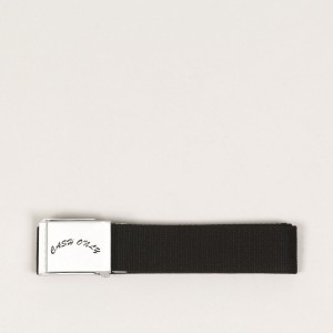 Cash Only Logo Web Belt Black